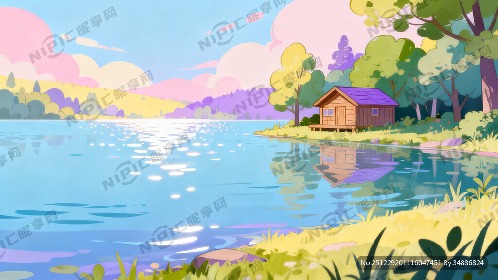 生成积分券背景图：现代漫画风格