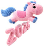 毛绒感可爱小马