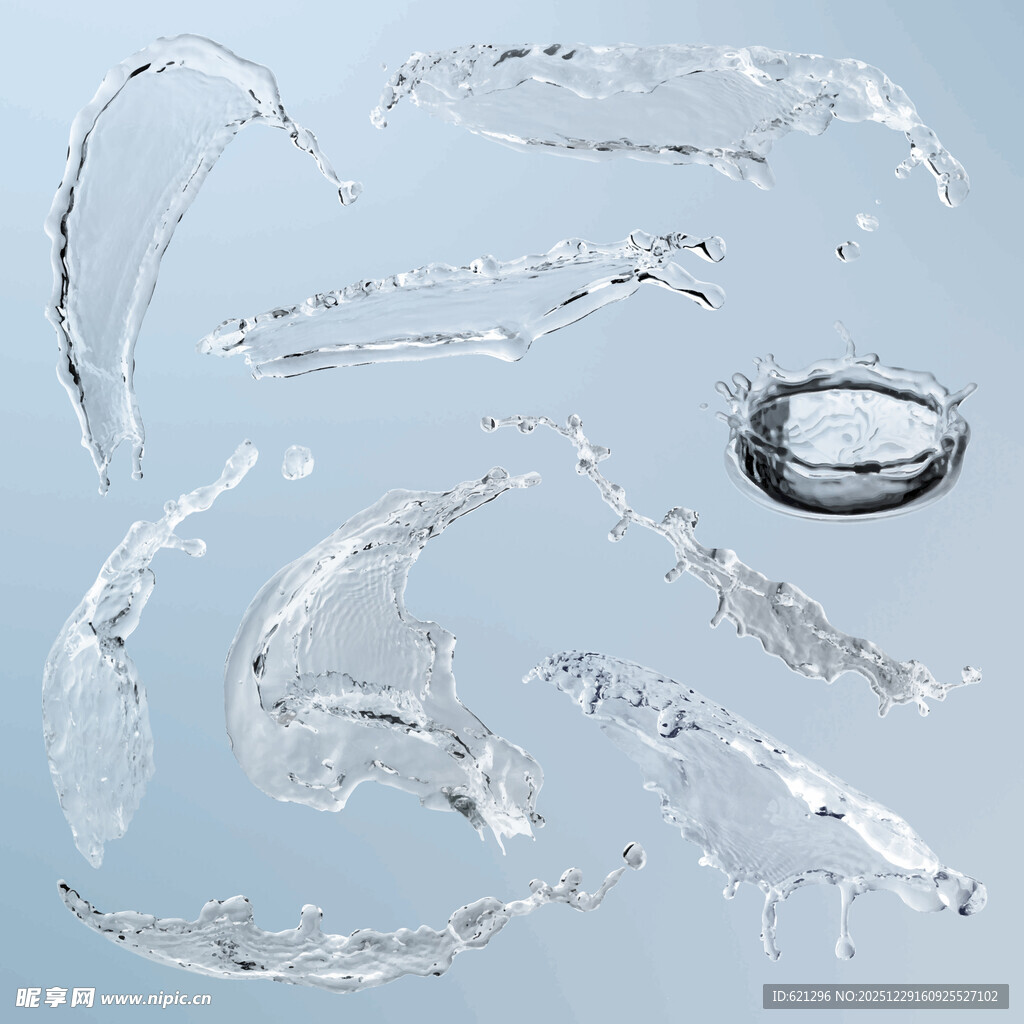 水花素材