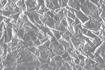 银色褶皱铝箔纹理