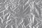银色褶皱铝箔纹理