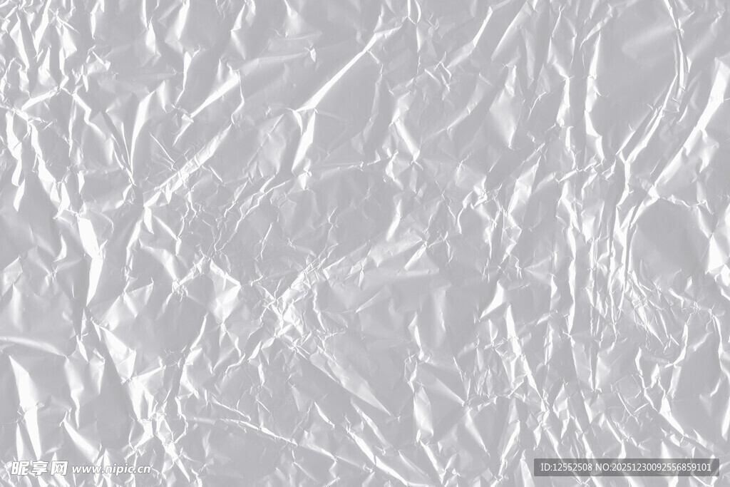 白色褶皱纸张纹理