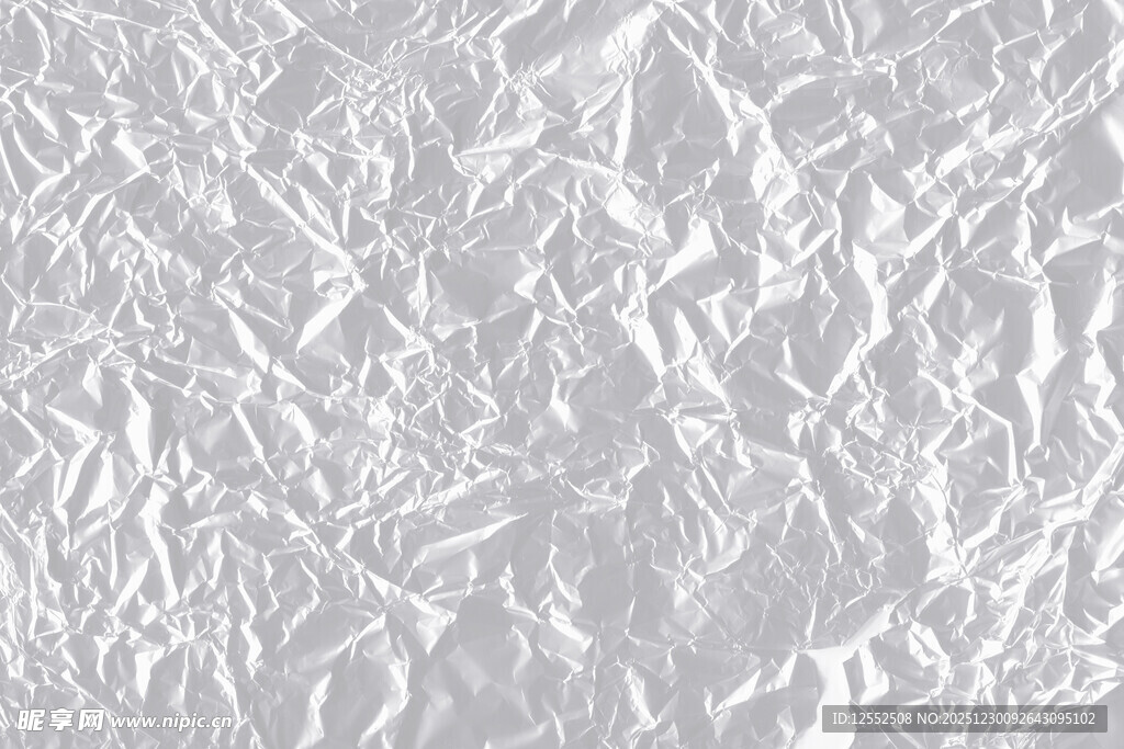 白色褶皱纸张纹理