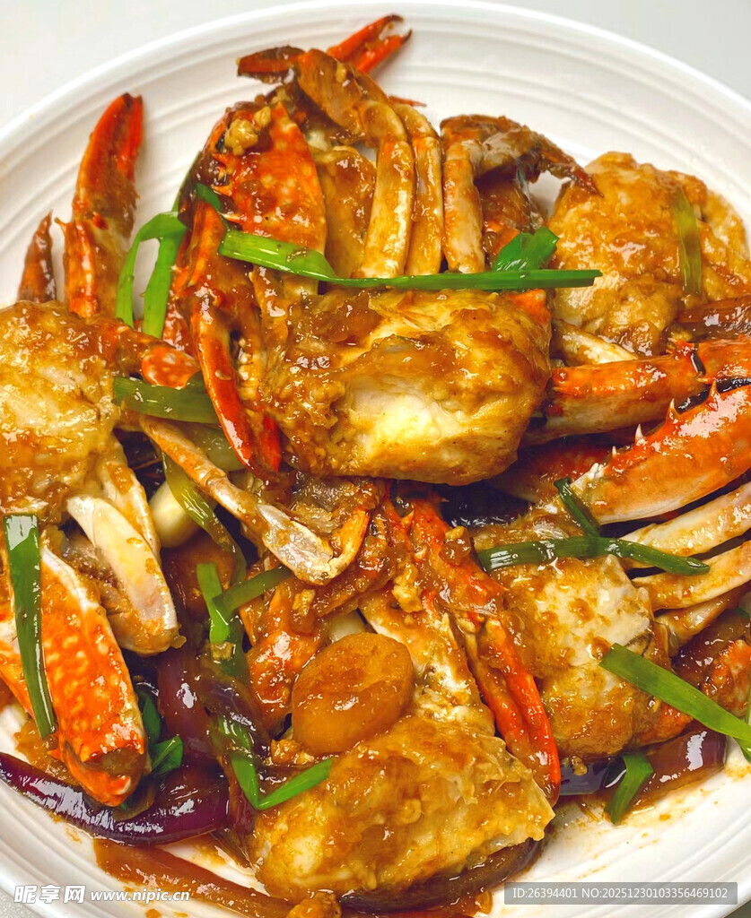 香辣美味炒螃蟹