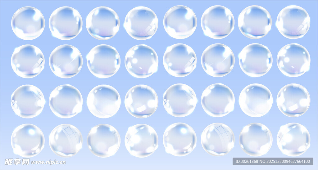 气泡素材