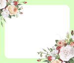 花卉边框