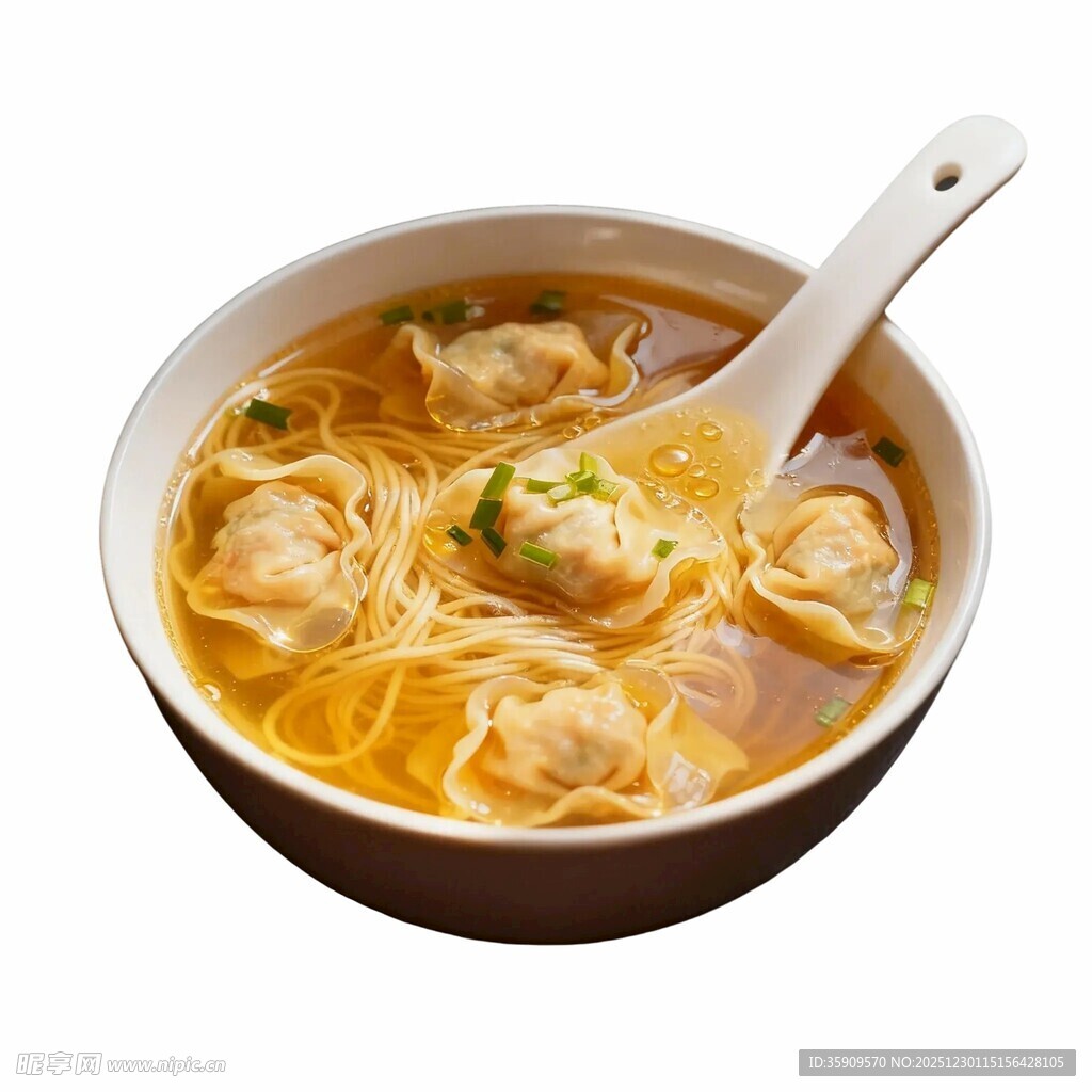 美味鸡汤馄饨面