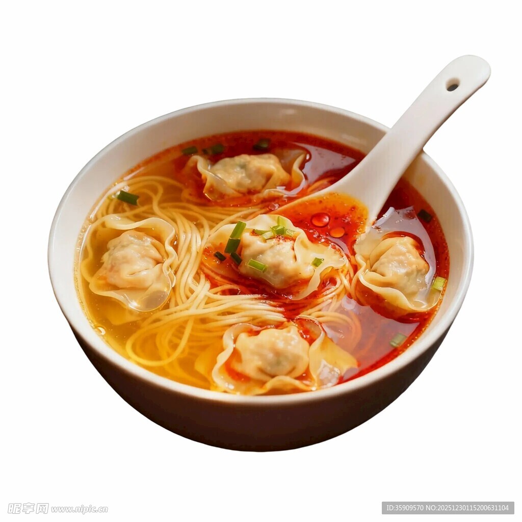 红油抄手馄饨面