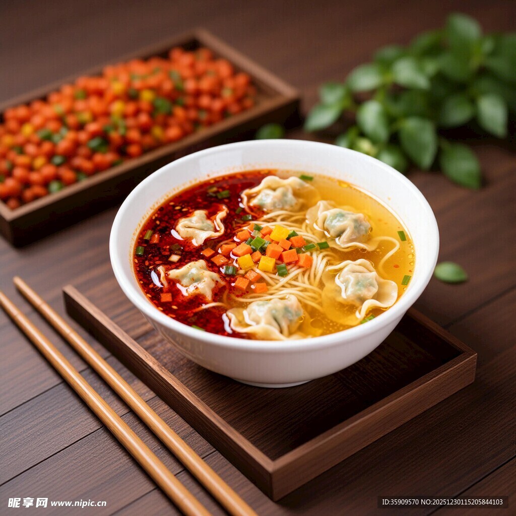 红油抄手舌尖上的美味