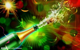 抽象华丽色彩视觉设计