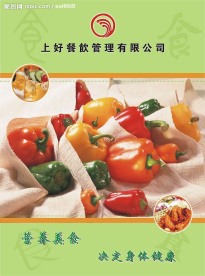 餐饮管理公司封面设计