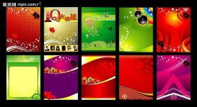 海报背景 10款海报背景设计 展板