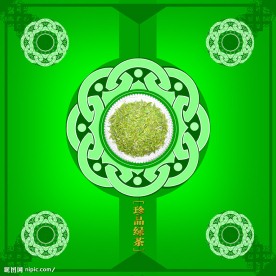 绿茶包装封面
