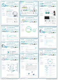 韩国商业网站psd模板
