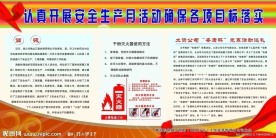 展板 板报 安全月展板