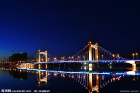 夜景桥