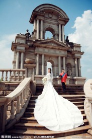 婚纱样片 样片 婚纱外景