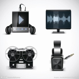 多媒体影视音乐图标