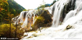 九寨沟瀑布