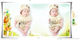 儿童 相册 模板