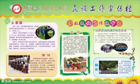 学校 展板 宣传栏