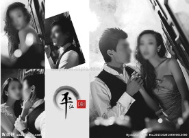 时尚婚纱摄影模板下载