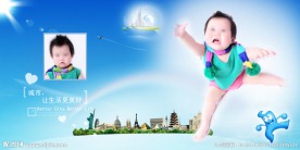 儿童相册设计模板