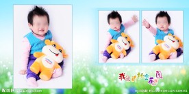 儿童摄影设计相册模板