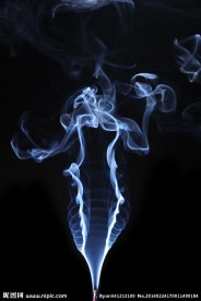 黑色背景青烟贴图