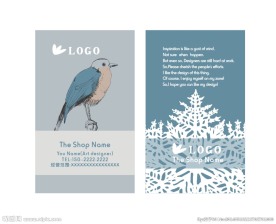 淘宝卡片之小鸟名片