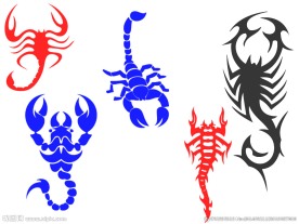 蝎子图案笔刷