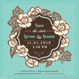 欧式复古婚礼背景