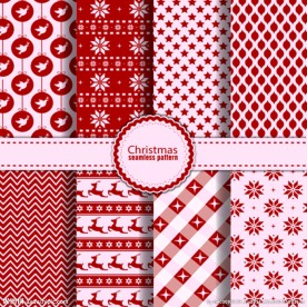圣诞节花纹底纹矢量素材