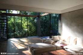 建筑园林 别墅 豪宅 沙发