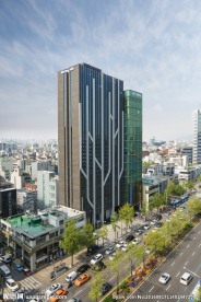 办公大厦 大楼  建筑外墙