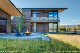 外国别墅 豪宅外景