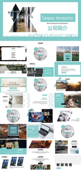 公司简介总结汇报计划PPT