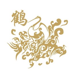 仙鹤动物鸟类矢量图素材