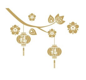 新年灯笼矢量图素材