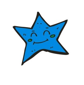 卡通海星星 动物矢量图