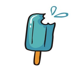 卡通冰激凌矢量图文件