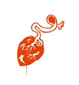 卡通恶心惊悚卡通心脏矢量图文件