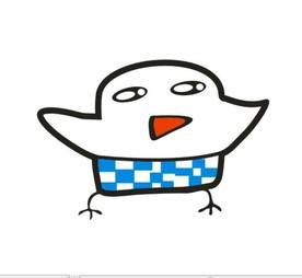 抽象卡通小鸡矢量图文件