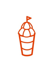 卡通杯子图标图案矢量图文件