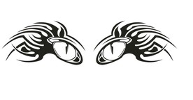 拟人化眼神图案图标素材