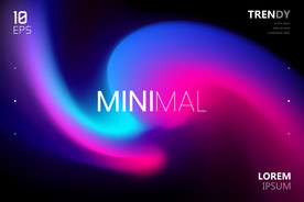 舞台背景 流体渐变 渐变素材