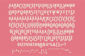 俏皮矢量英文字母