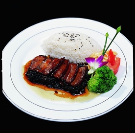 2号梅干菜扣肉饭