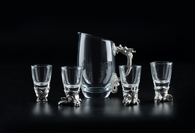 酒杯 杯子 玻璃瓶 生肖 铜器