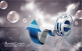 现代网络科技背景